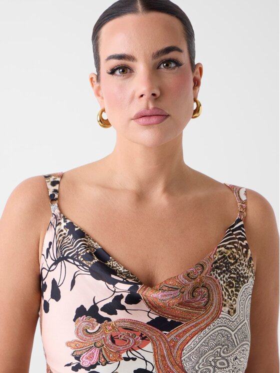 Marciano Guess Marciano Guess Top 181085 Kolorowy Classic Fit