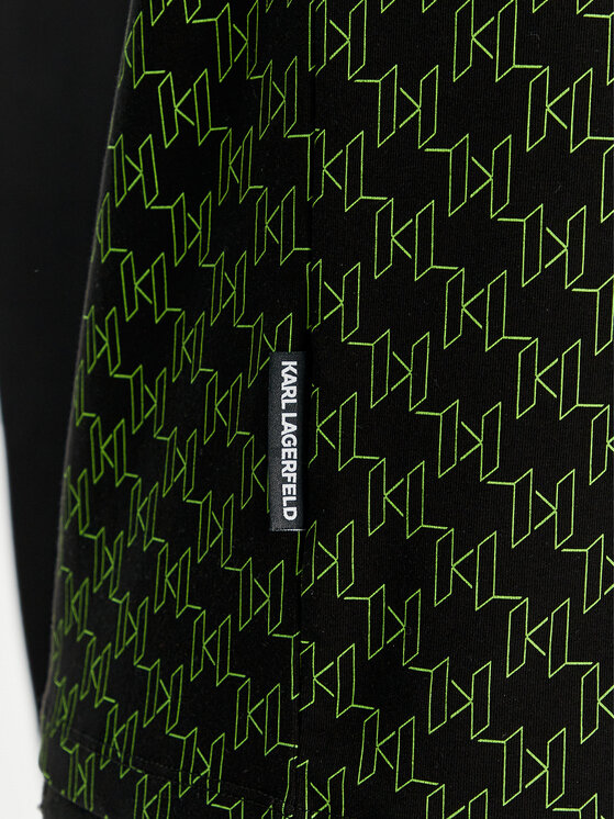 KARL LAGERFELD KARL LAGERFELD Поло 745401 552235 Чорний Slim Fit