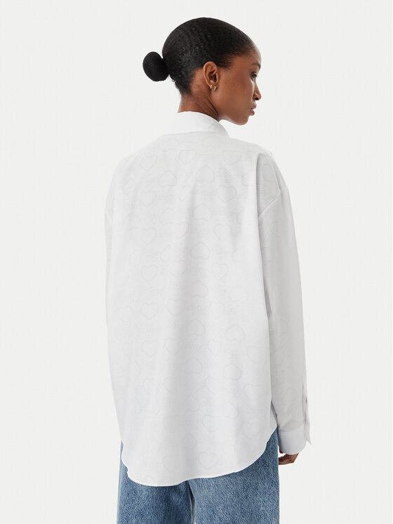 HUGO HUGO Krekls Elisana 50559860 Balts Regular Fit