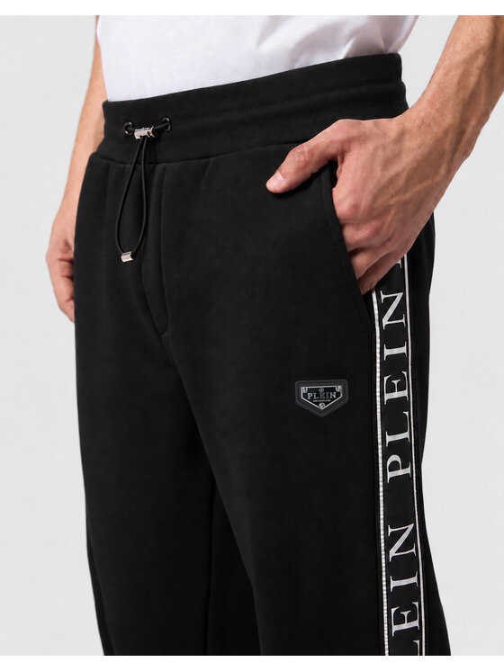 PHILIPP PLEIN PHILIPP PLEIN Spodnie dresowe 31702 Czarny Jogger Fit