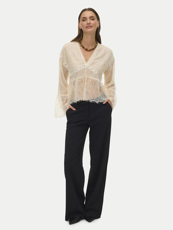 Vero Moda Vero Moda Halenka Emilie 10347592 Écru Regular Fit