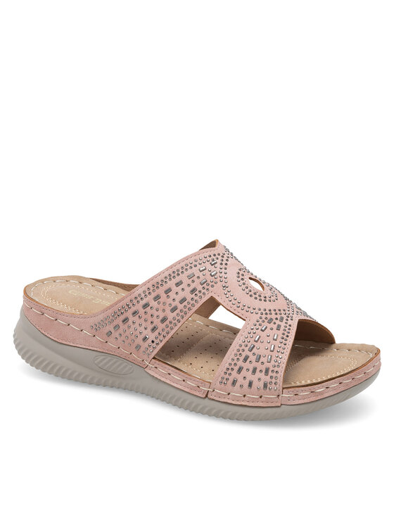 Clara Barson Clara Barson Pantoletten WYL05010-30 Rosa