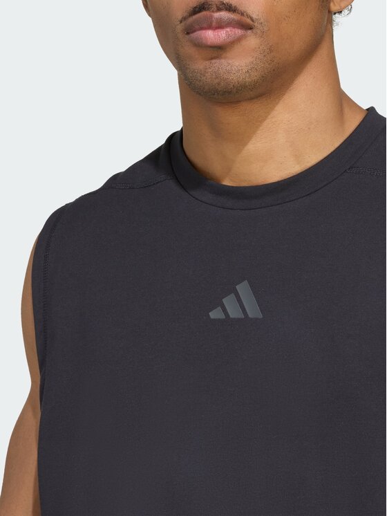 adidas adidas Koszulka techniczna 152267 Czarny Regular Fit