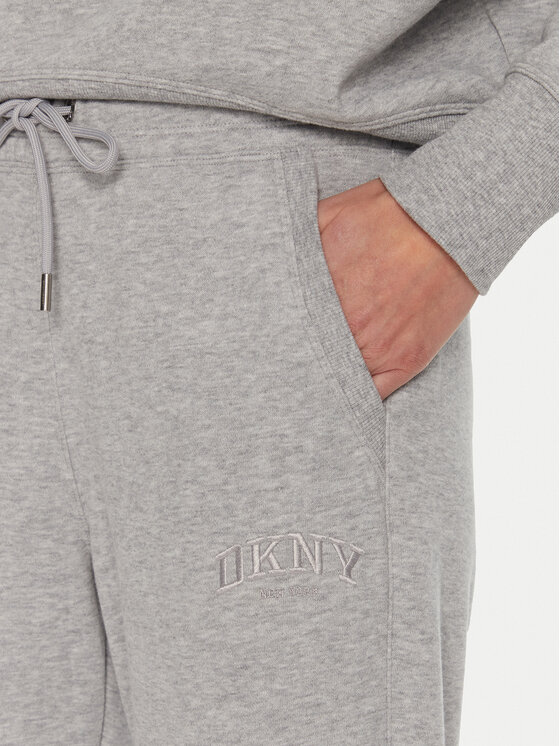 DKNY Sport DKNY Sport Donji dio trenerke DP4P3471 Siva Regular Fit