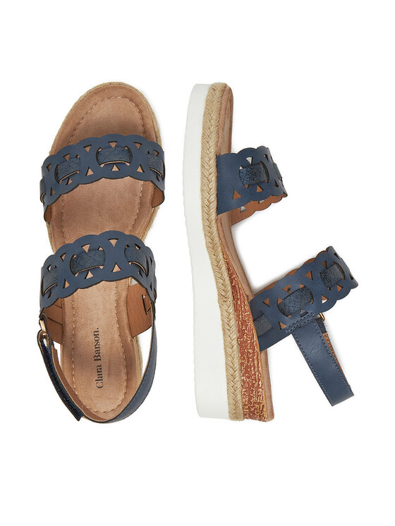 Clara Barson Clara Barson Espadrile WS2189-52 Mornarsko modra