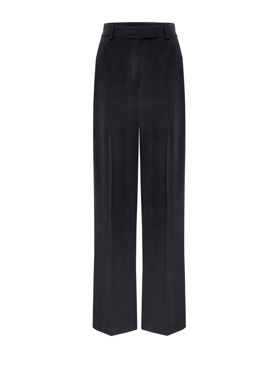 KMX KMX Spodnie materiałowe 808310007 Czarny Straight Fit