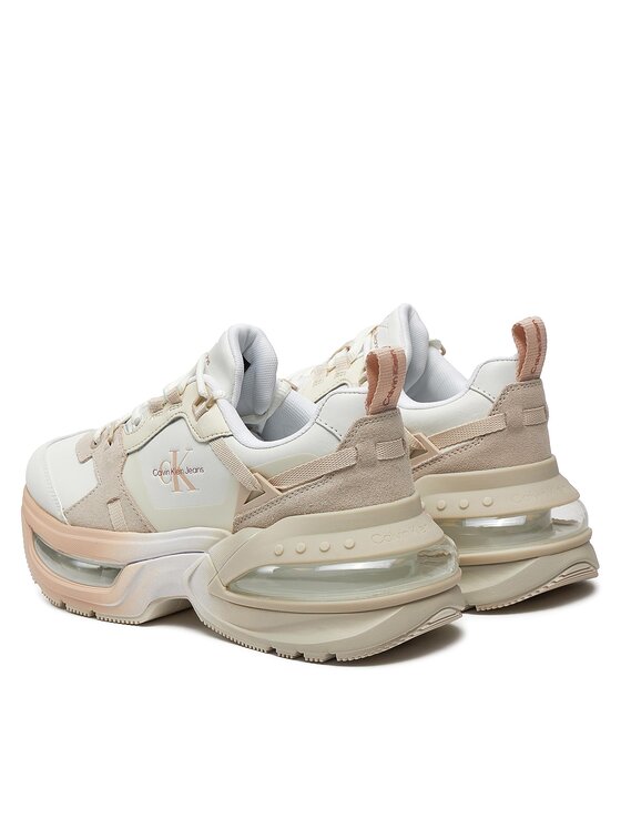 Calvin Klein Jeans Calvin Klein Jeans Sneakers Chunky Comfair Low Mix Dif Wn YW0YW01434 Bianco