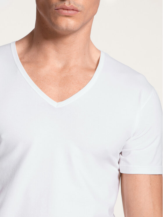 Calida Calida T-Shirt 14590 Biały Regular Fit