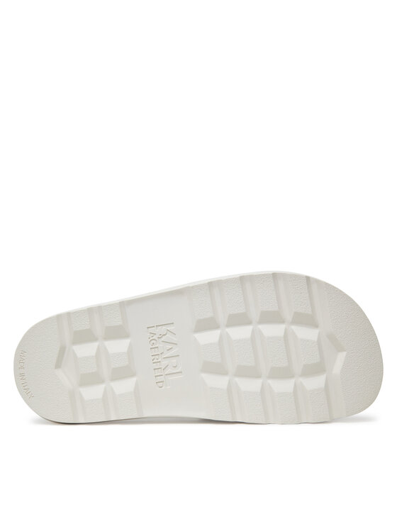 KARL LAGERFELD KARL LAGERFELD Şlapi KL80970N Alb