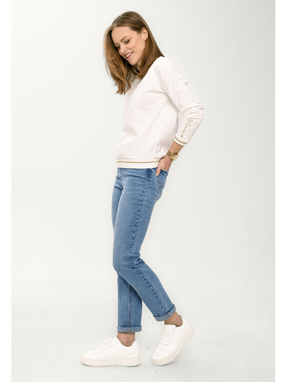 Volcano Volcano Jeansy D-AGNES 4 Niebieski Slim Fit
