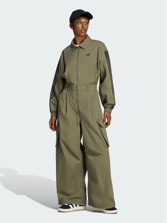 adidas adidas Kombinezon 170201 Khaki Loose Fit