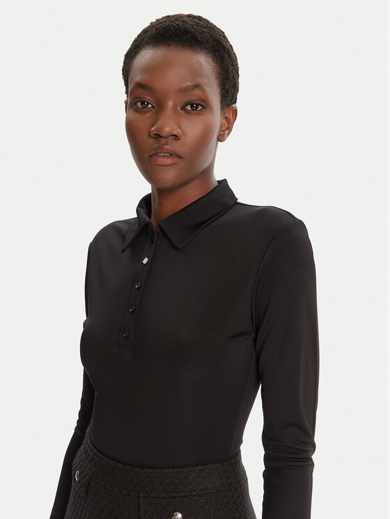 HUGO HUGO Bluse Darosevil 50543100 Schwarz Regular Fit