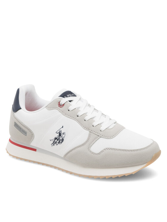 U.S. Polo Assn. U.S. Polo Assn. Сникърси ALTENA001A Бял