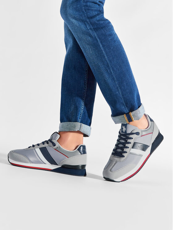U.S. Polo Assn. U.S. Polo Assn. Sneakers Barry BARRY001M/2HN2 Grau