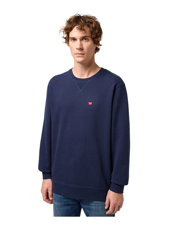 Wrangler Wrangler Bluza 112382355 Granatowy Regular Fit