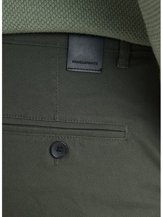 Pako Lorente Pako Lorente Spodnie materiałowe P24SF-WX-001 Zielony Slim Fit