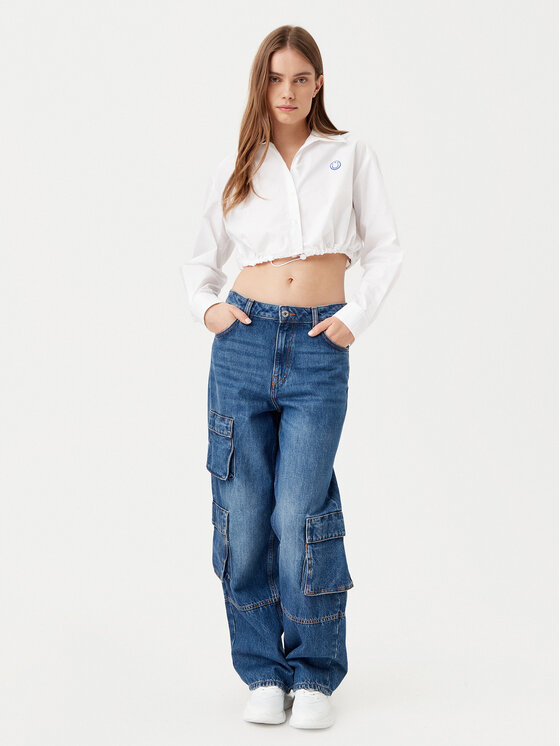 HUGO HUGO Hemd Emma 50531482 Weiß Regular Fit