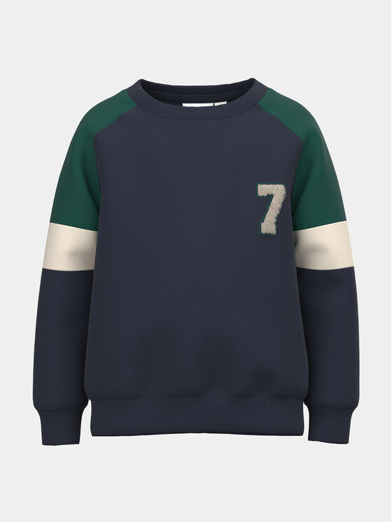 NAME IT Mikina 13220045 Tmavomodrá Regular Fit