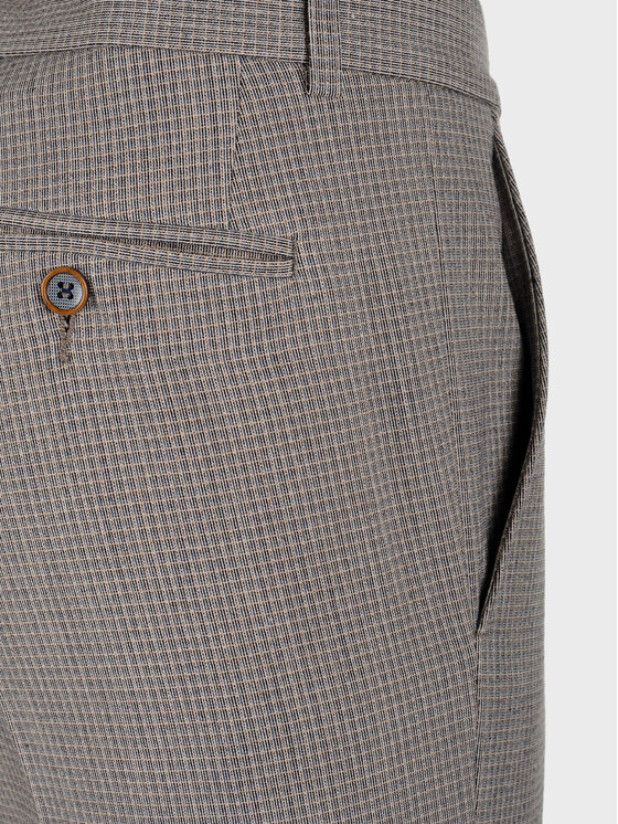 Evenemen Evenemen Spodnie garniturowe TUTTI Szary Slim Fit