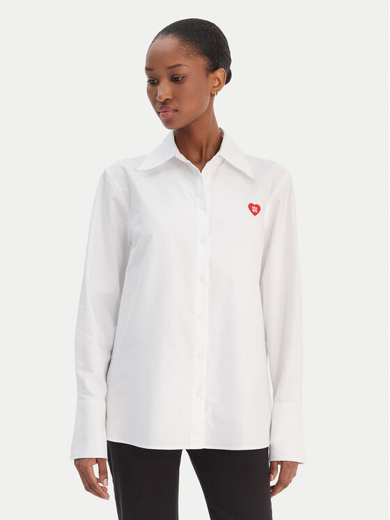 HUGO HUGO Camicia Erselia 50556398 Bianco Regular Fit