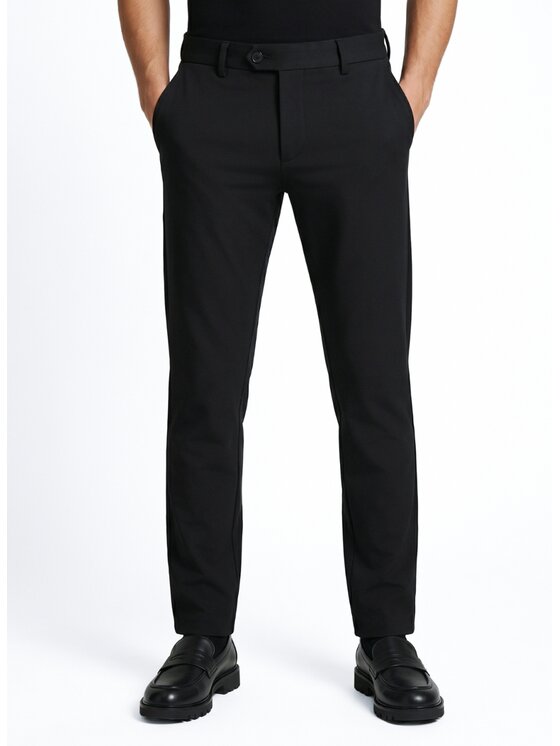 Pako Lorente Pako Lorente Chinosy P26WB-WX-002 Czarny Slim Fit
