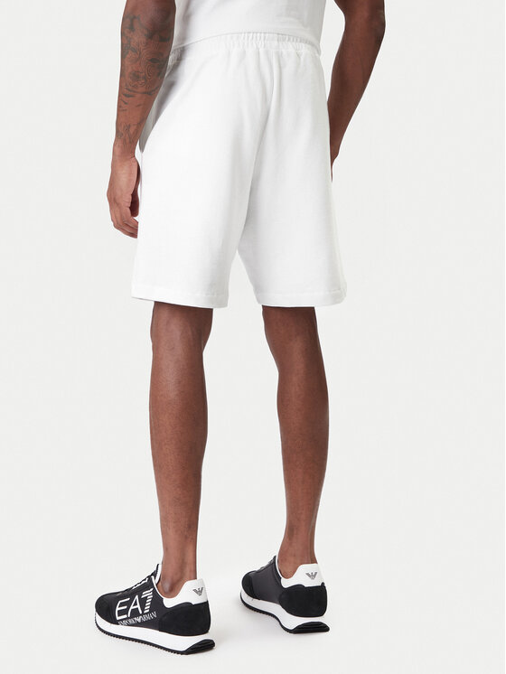 EA7 Emporio Armani EA7 Emporio Armani Sporta šorti 7M001414 AF22266 U0002 Balts Regular Fit