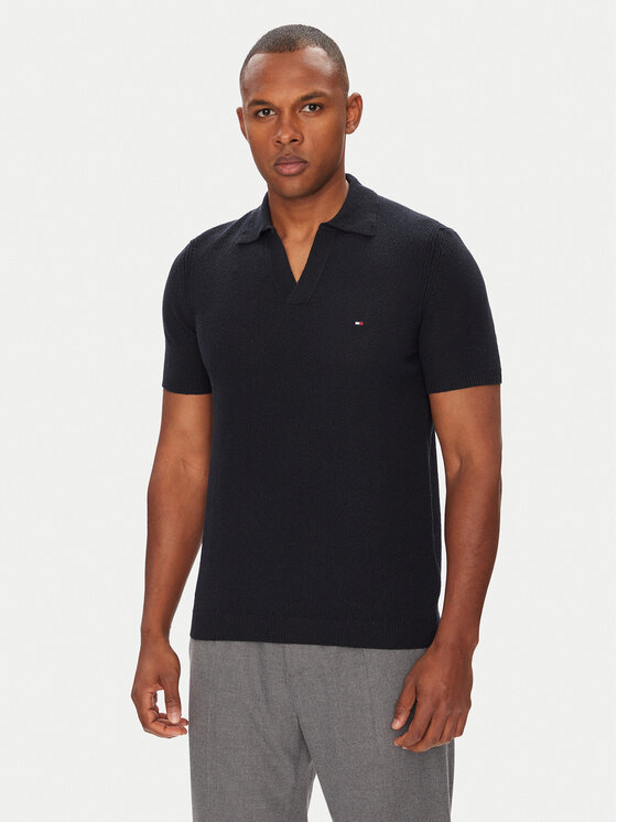 Tommy Hilfiger Tommy Hilfiger Tricou polo MW0MW39531 Bleumarin Regular Fit