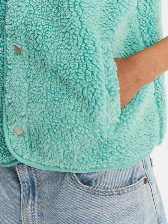 Roxy Roxy Smanicato Iconic Twon Vest ERJPF03235 Verde Regular Fit