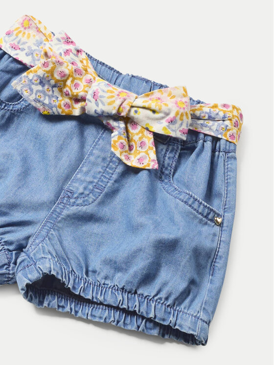 Mayoral Mayoral Pantaloncini di tessuto 1218 Blu Regular Fit