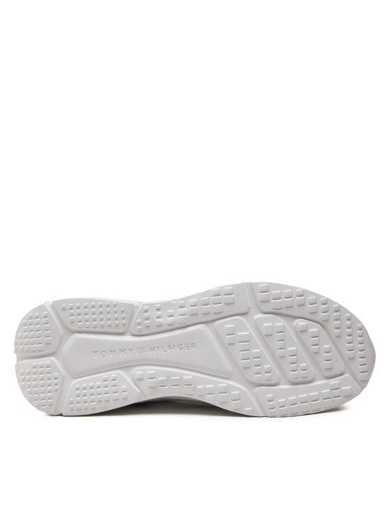Tommy Hilfiger Tommy Hilfiger Сникърси Modern Runner Tech Print FM0FM05123 Бял