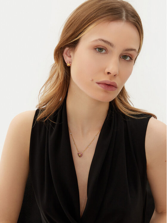 Guess Guess Ogrlica JUBN05 007JW Zlatna