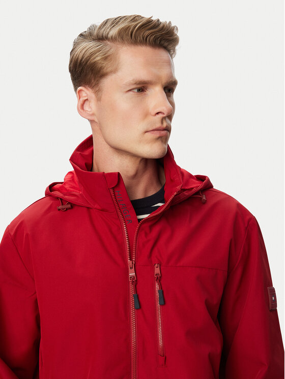 Tommy Hilfiger Tommy Hilfiger Μπουφάν μεταβατικό MW0MW44299 Κόκκινο Regular Fit