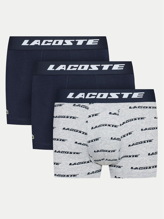 Lacoste Lacoste Set 3 parov boksaric 5H5914 Pisana