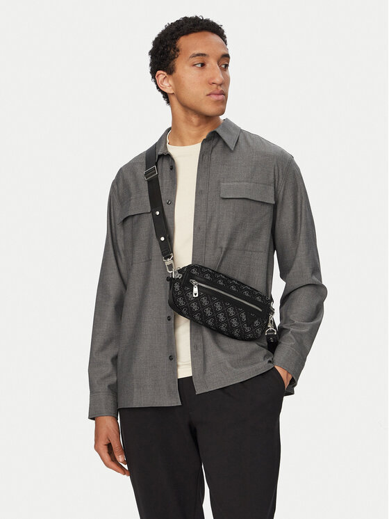 Guess Geantă crossover HMBENP P6250 Negru