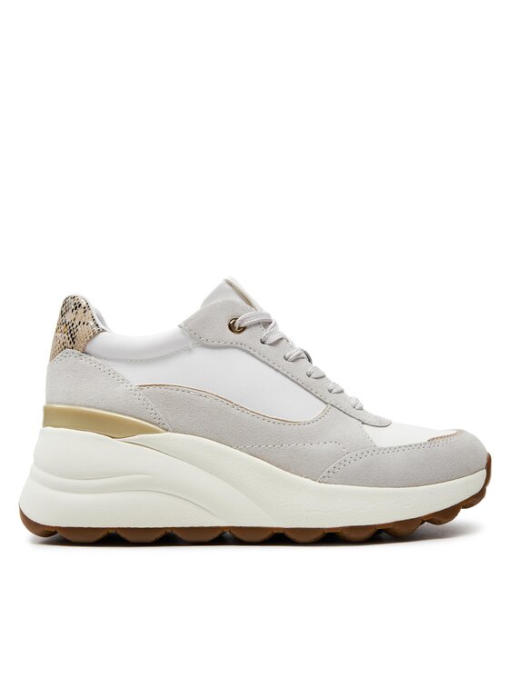 Geox Geox Sneakersy D Spherica Ec13 D45WAA 022FU C1209 Bílá