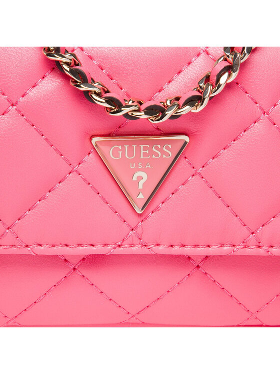 Guess Guess Torebka Cessily Micro Mini HWQG76 79780 Różowy