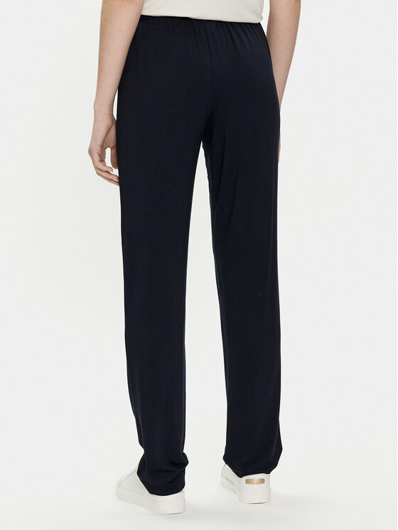 Tommy Hilfiger Tommy Hilfiger Melegítő alsó UW0UW02842 Sötétkék Regular Fit