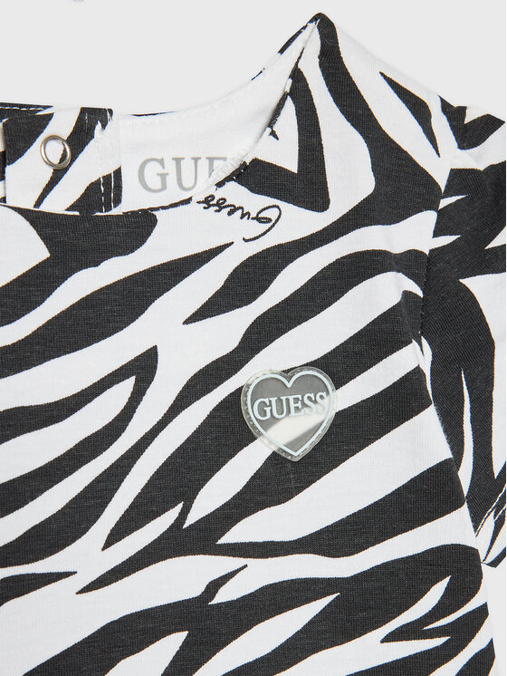 Guess Guess Ikdienas kleita A3RK00 J1313 Melns Regular Fit