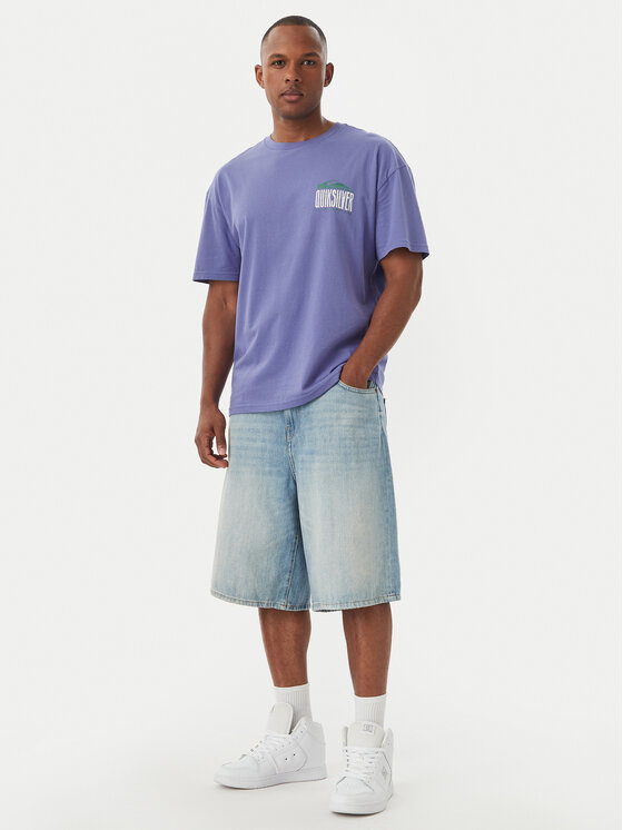 Quiksilver Quiksilver Тишърт World Force EQYZT08020 Виолетов Regular Fit