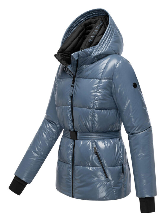 Navahoo Navahoo Kurtka zimowa Eisglanz Niebieski Regular Fit