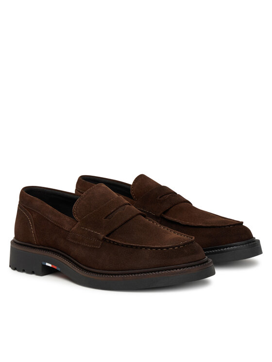 Tommy Hilfiger Tommy Hilfiger Mokasini Comfort Lwt FM0FM05727 Rjava