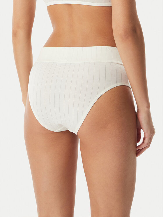 Calvin Klein Underwear Calvin Klein Underwear Mutande classiche a vita alta LV00QF8713 Crema