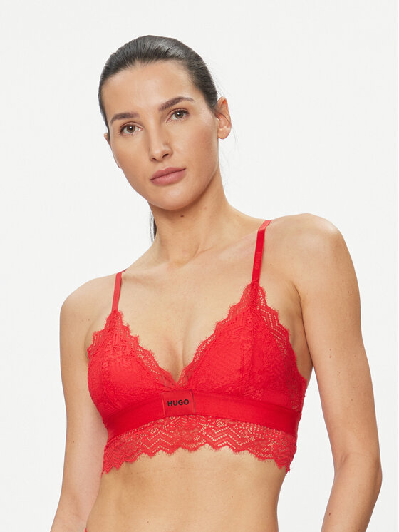 Hugo Bralette krūšturis 50502786 Sarkans