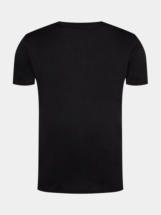 Alpha Industries Alpha Industries Set de tricouri﻿ Alpha Label T 118534 Negru Regular Fit