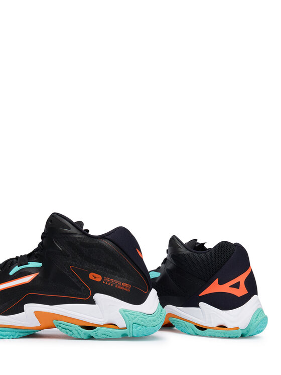 Mizuno Mizuno Tenisice za dvoranski nogomet Wave Lightning Z8 Mid V1GA2405 Crna