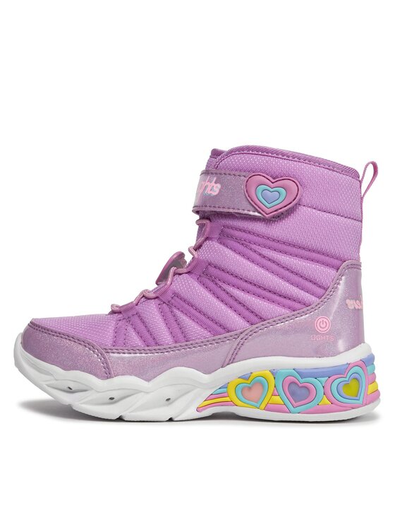 Skechers Skechers Śniegowce Sweetheart Lights 302661L/LVTQ Różowy