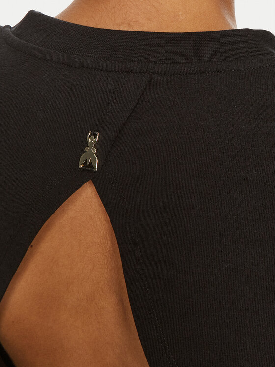 Patrizia Pepe Patrizia Pepe Felpa 8M1618/J219-K103 Nero Regular Fit