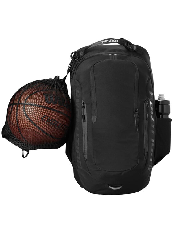 Wilson Wilson Zaino Evolution Basketball Gearpack Backpack Nero