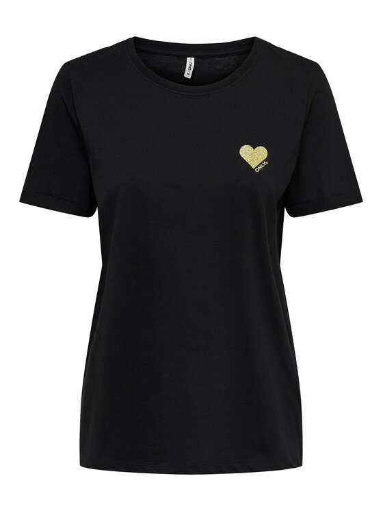 HTH Glitter Heart Logo Tee ブラック HTH glitter heart logo ブラック セットアップ - メルカリ