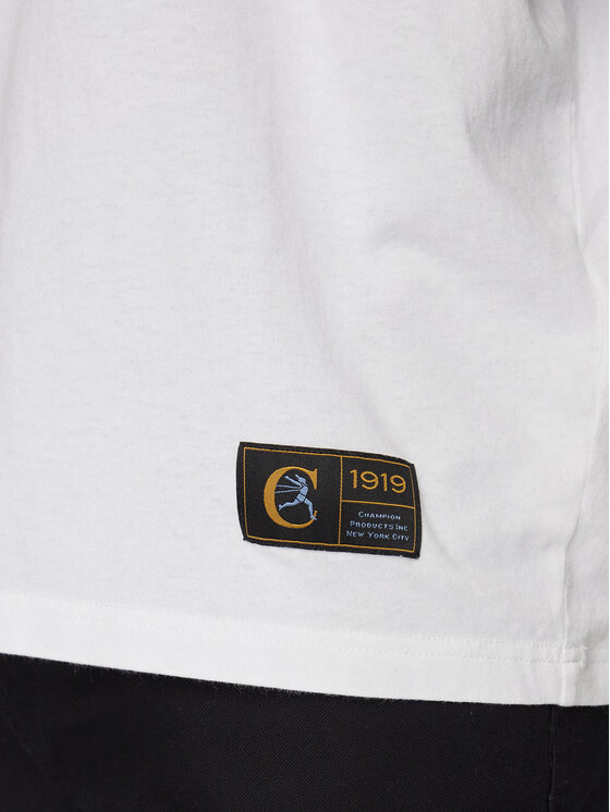 Champion Champion Tricou 220003 Alb Boxy Fit